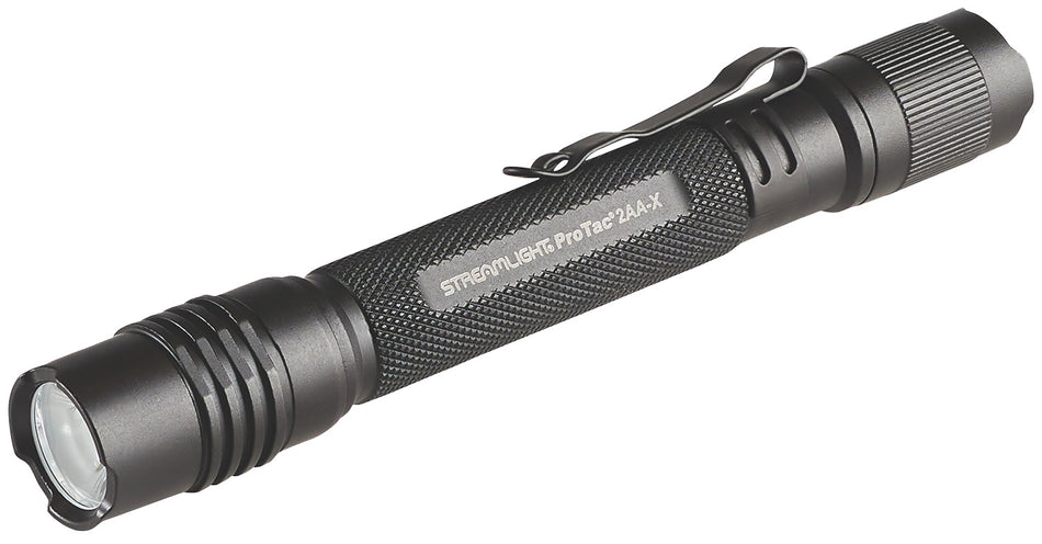 Streamlight ProTac 2AA-X USB Tactical Flashlight Black Anodized 550 Lumens White LED