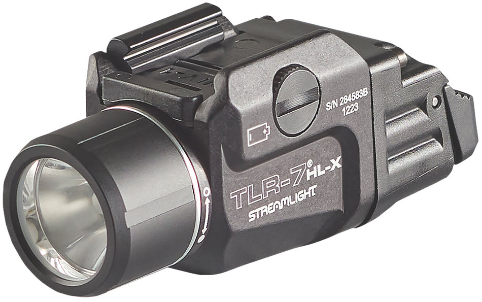Streamlight 69458 TLR-7 HL-X USB Gun Light Black Anodized 500/1,000 Lumens White LED
