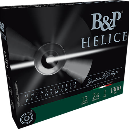 Baschieri and Pellagri 12 Gauge Shotgun Shells Helice #8 1 oz 2.75 in