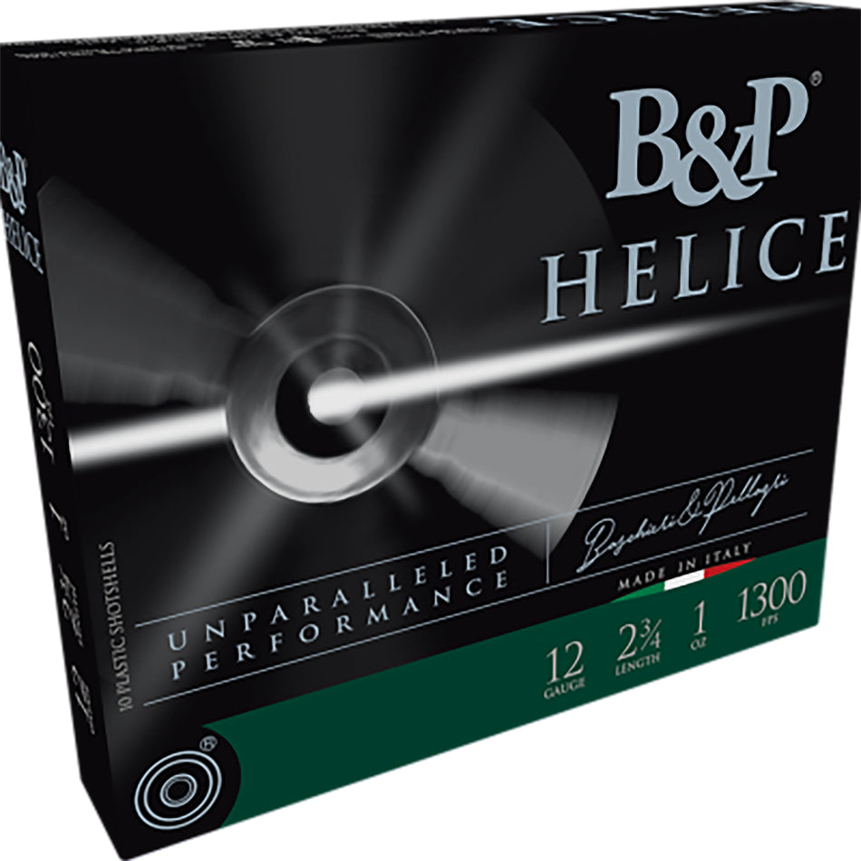Baschieri and Pellagri 12 Gauge Shotgun Shells Helice #8 1 oz 2.75 in