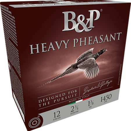 Baschieri and Pellagri 20 Gauge Shotgun Shells Hunting Heavy Pheasant #5 1-1/4 oz 3 in