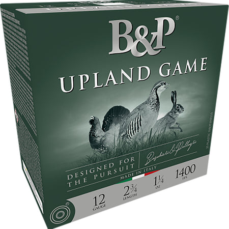 Baschieri and Pellagri 12 Gauge Shotgun Shells Upland Game Classic #7.5 1 oz 2.5 in
