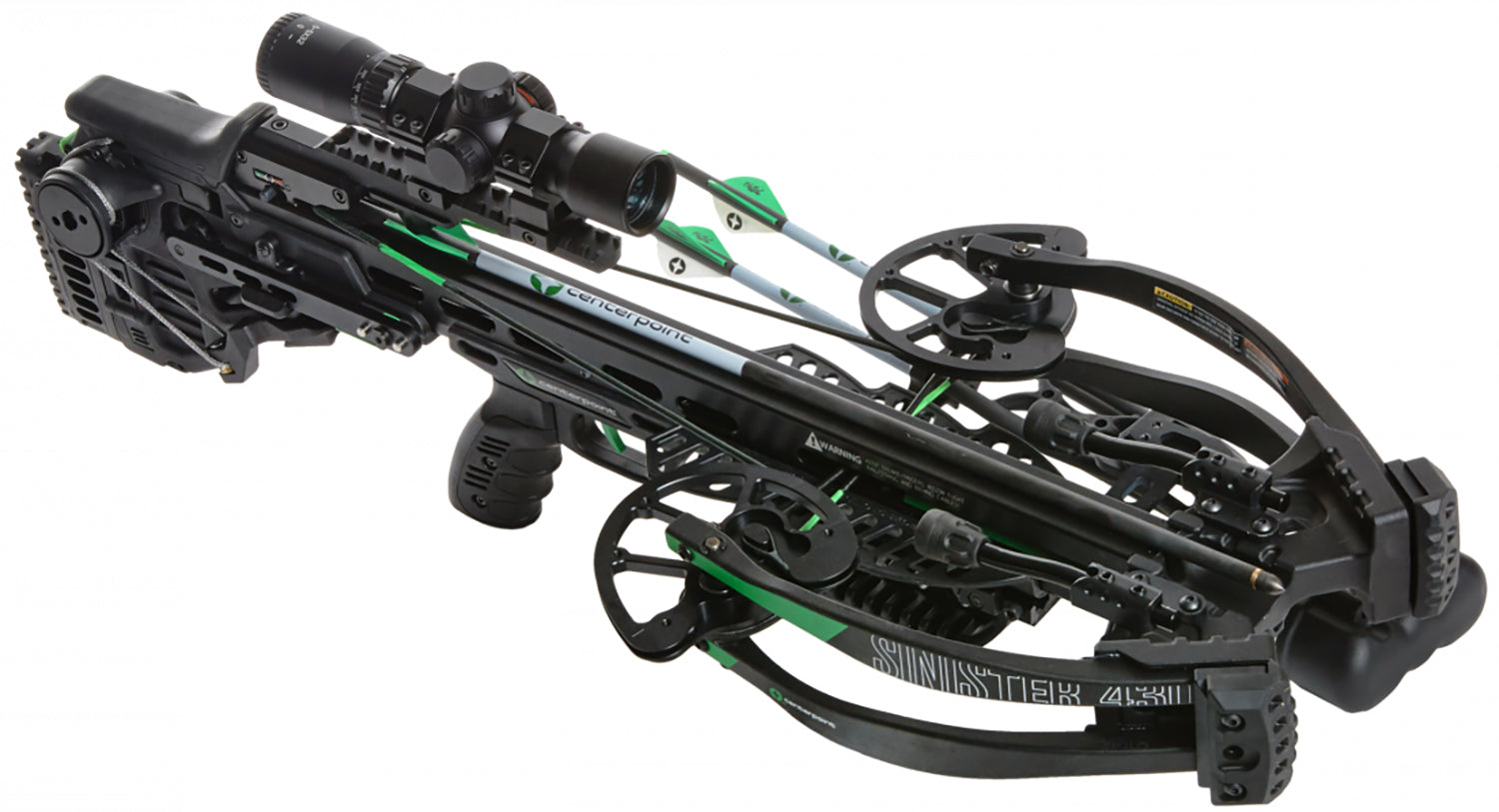 CenterPoint Sinister 430 Crossbow 430FPS 30" Black C0012