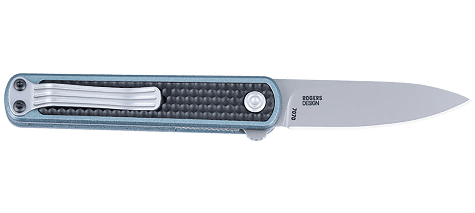 CRKT Pup 7070 2.09" Bead Blasted AUS-10A Stainless Compact EDC Folder, Glass-Reinforced Nylon Handle