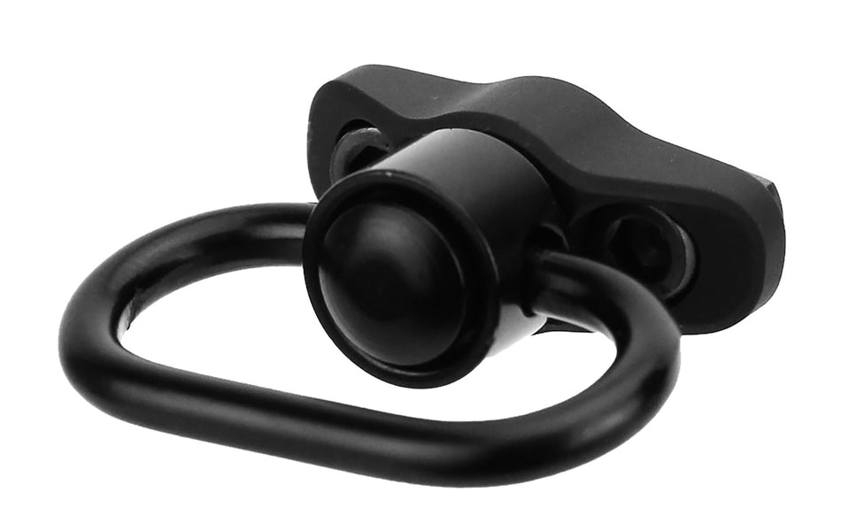 TacFire MAR124OD MLOK Quick-Detach Sling Mount and QD Swivel Black Push Button