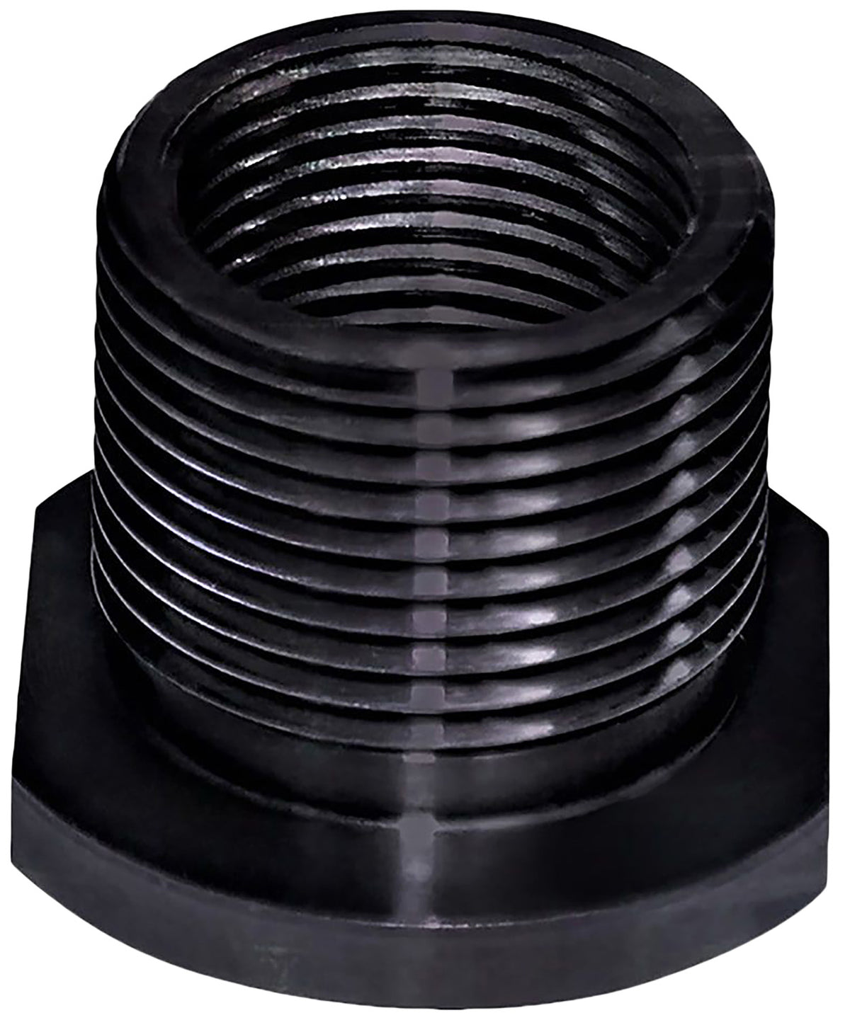Silencer Central Thread Adapter Converts 1/2x28 to 5/8x24 Stainless Steel