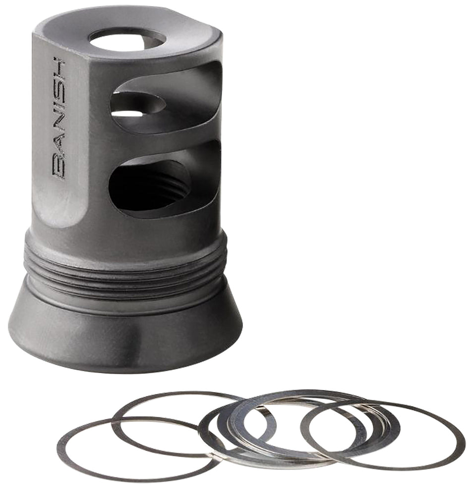 Silencer Central Banish 30 Gold and 46 Compatible 5/8x24 Muzzle Brake