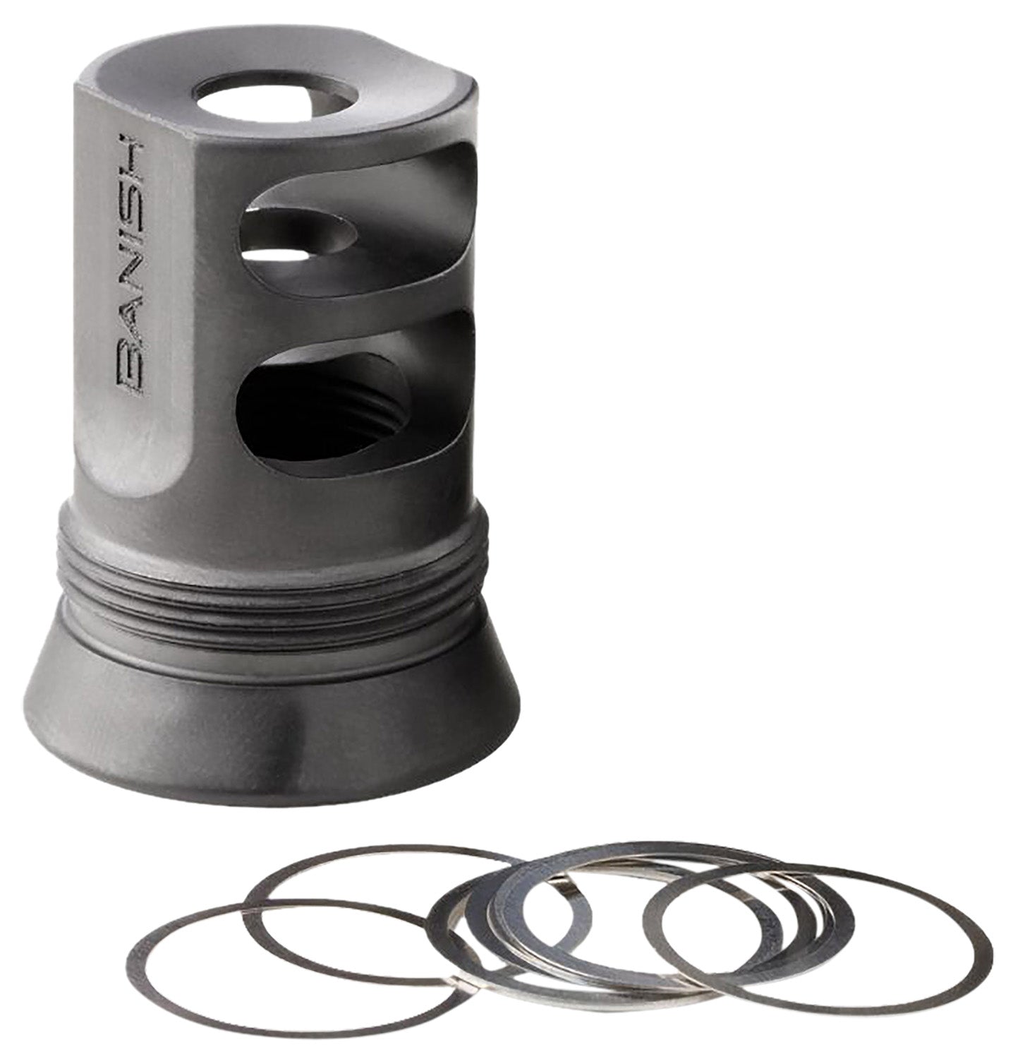 Silencer Central Banish 30 Gold 1/2x28 Threaded Muzzle Brake