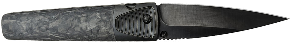 Cold Steel CSFL42CLD Caledonian Folding Knife 4.25" Spear Point CPM 20V SS Blade, Carbon Fiber Handle
