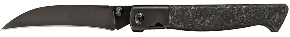 Cold Steel CSFL39SHB Spectre Hawksbill Folding Knife 3.80" Talon Point CPM 20V Blade, Forged Carbon Fiber Handle