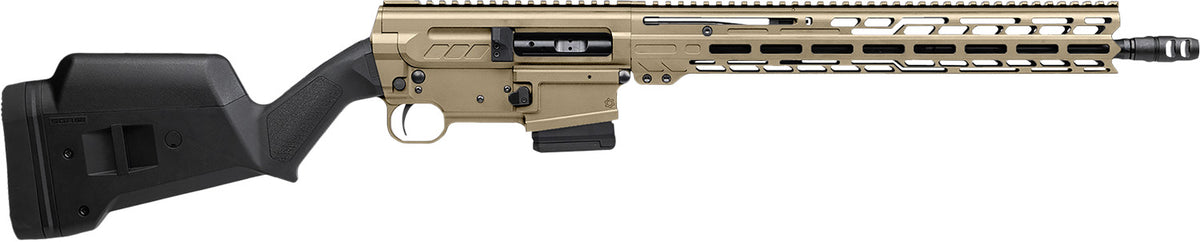 CMMG 30A650ACT Dissent BR4 *CA Compliant 300 Blackout 10+1 16.10" Black Nitride Threaded Barrel, Coyote Tan Cerakote Picatinny Rail Aluminum Receiver, Magpul SGA Black Synthetic Stock