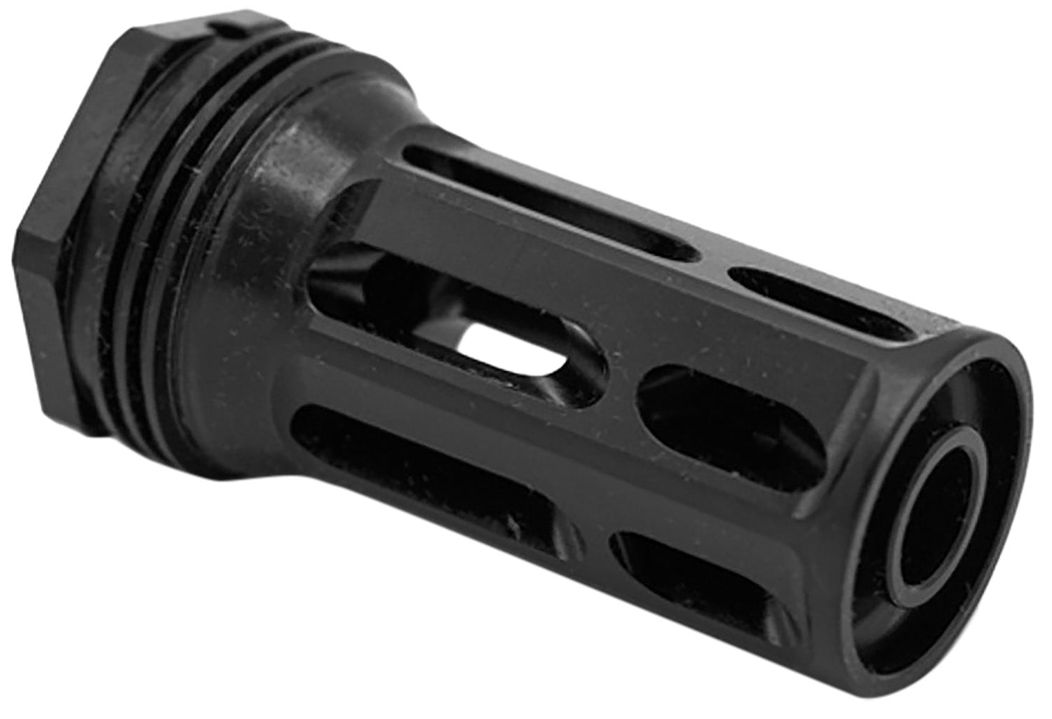 Huxwrx 2204 QD Flash Hider 7.62 M14x1 Left Hand Thread