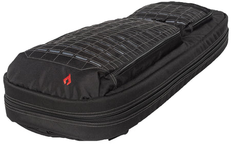 Advance Warrior Solutions Universal Soldier Black/Gray Expandable Rifle Case with Backpack Straps, 36-56"