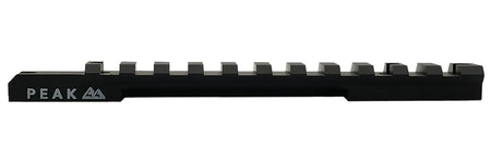 Weatherby J010005 Matte Black Aluminum Picatinny Rail for Vanguard Weaver Mount Long Action 20 MOA