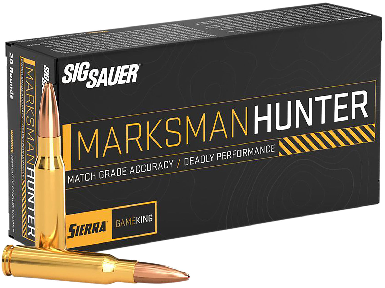Sig Sauer 6.5mm Creedmoor Rifle Ammo Marksman Hunter Jacketed Hollow Point JHP 130 grain 