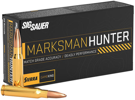 Sig Sauer .30-06 Springfield Rifle Ammo Sig Sauer Marksman Hunter Jacketed Hollow Point JHP 165 grain 
