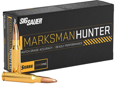 Sig Sauer .300 Winchester Mag Rifle Ammo Marksman Hunter Jacketed Hollow Point JHP 165 grain 