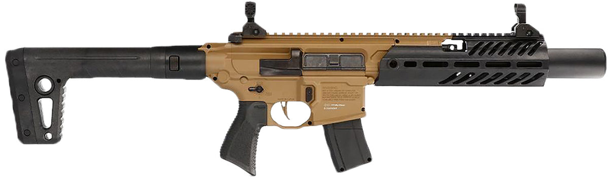 Sig Sauer Airguns MCX Rattler Canebrake .177 Caliber CO2 Pellet Rifle 30-Round