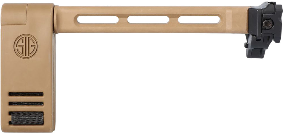 Sig Sauer MCX/MPX/PCB Coyote Brown Folding Brace Kit with Forearm Strap