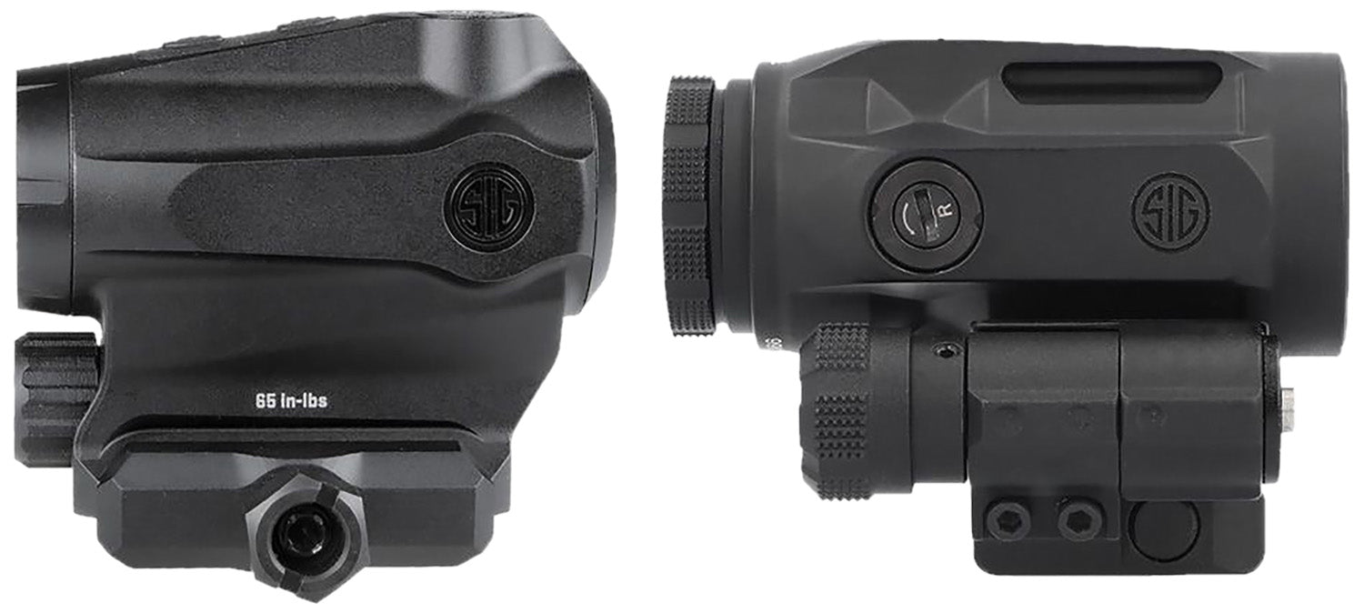 Sig Sauer SORJ5X201 Romeo5XDR & Juliet5 Micro Magnifier 1x20mm/5x24mm 2 MOA Red Dot/65 MOA Circle, Black