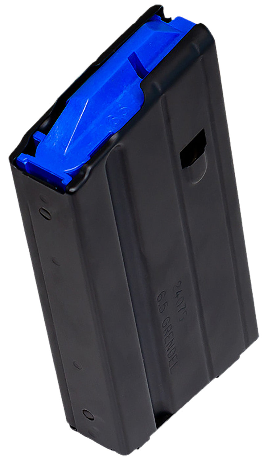 DuraMag SS AR-15 6.5 Grendel/6mm ARC/22 ARC 15rd Stainless Magazine Black
