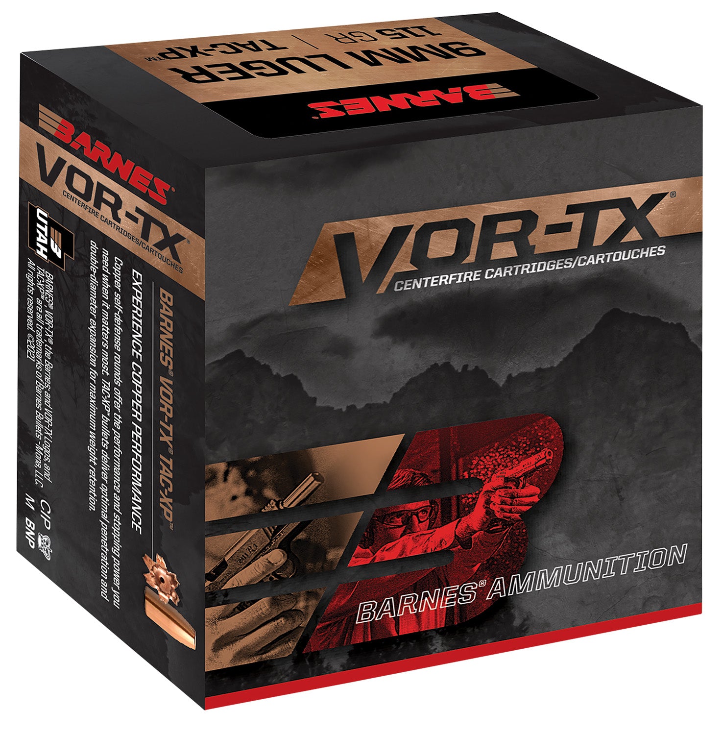 Barnes .45 ACP/Auto 32007 VOR-TX TAC-XP 185 Grain