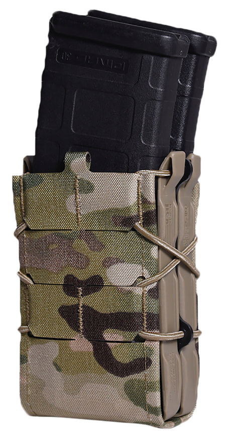 HSGI 242R00MC X2R Gen 2 TACO MultiCam Nylon Laminate MOLLE Double Rifle Magazine Pouch