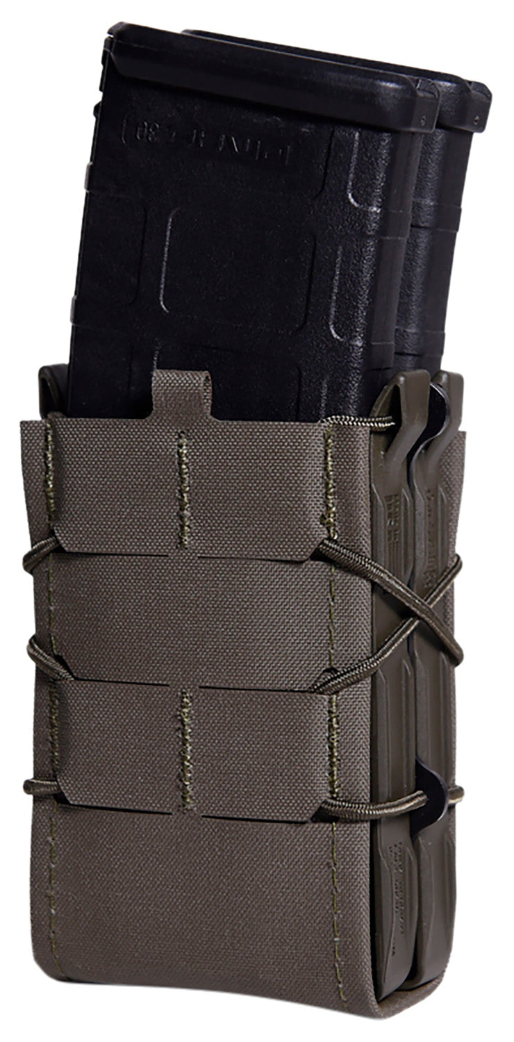 HSGI 242R00OD X2R Gen 2 TACO OD Green Nylon Laminate MOLLE Double Rifle Magazine Pouch