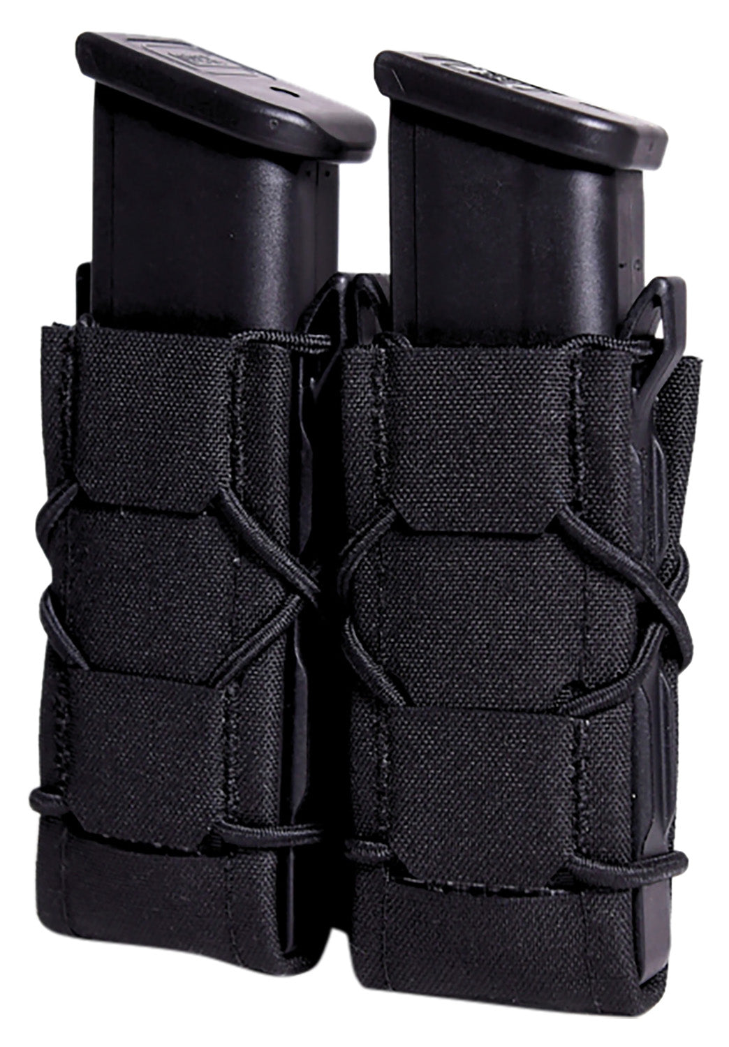 High Speed Gear 24PT02BK Gen 2 Double Pistol TACO Black MOLLE Pouch