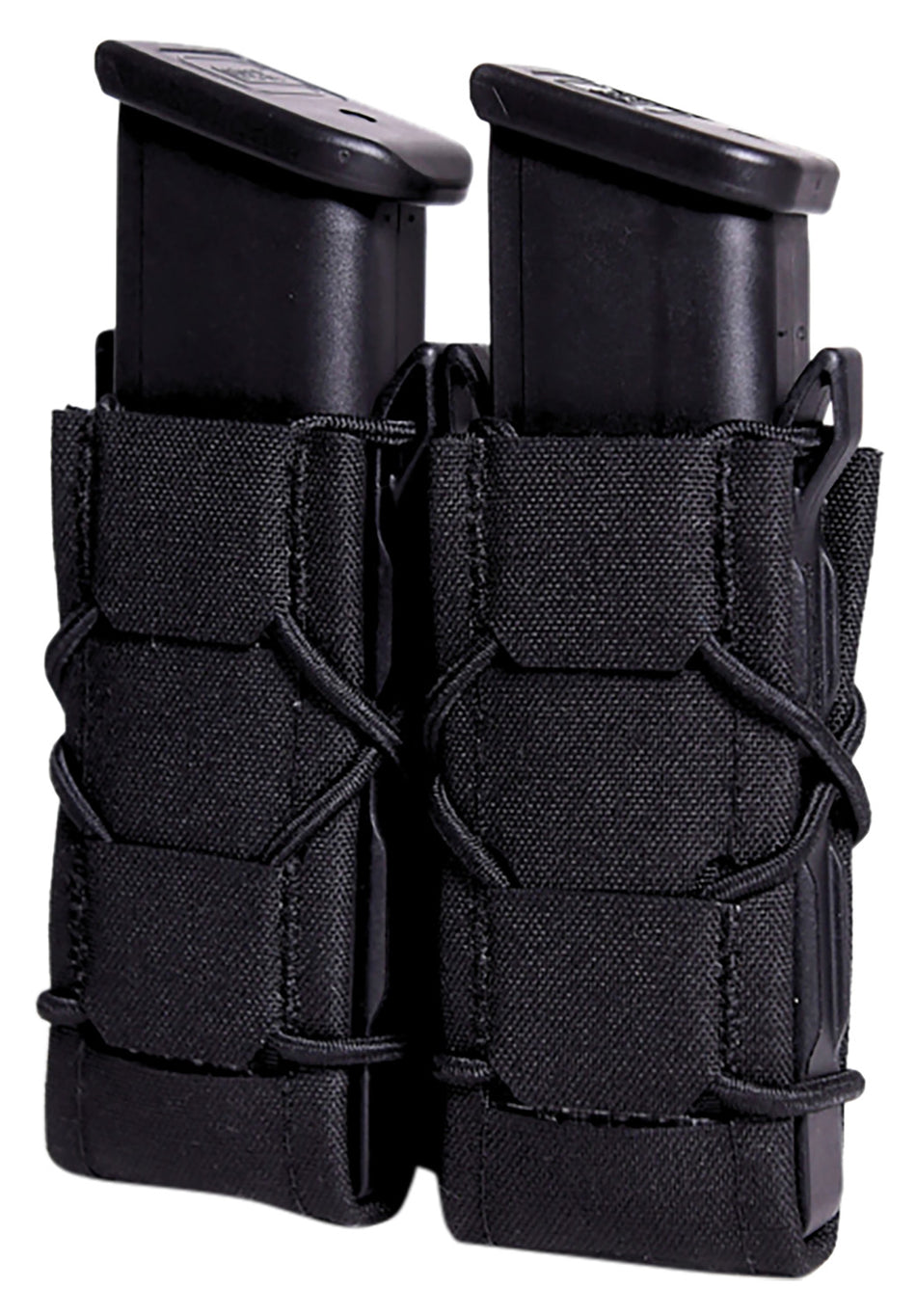High Speed Gear 24PT02BK Gen 2 Double Pistol TACO Black MOLLE Pouch