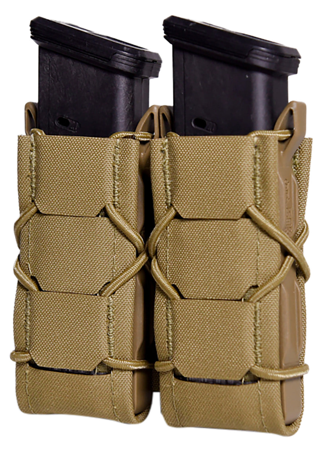 High Speed Gear 24PT02CB Gen 2 Double Pistol TACO Coyote Brown MOLLE Pouch