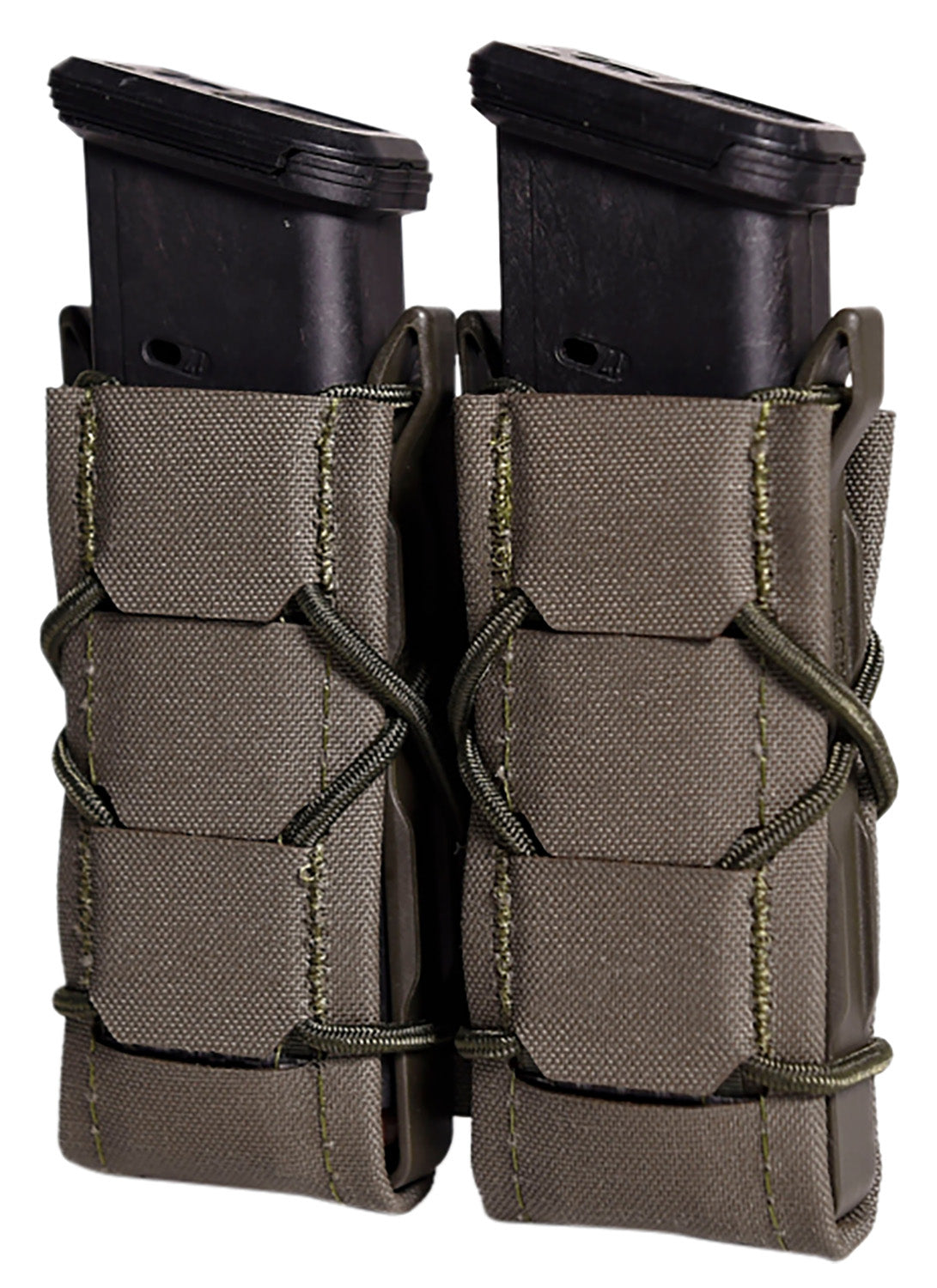 High Speed Gear 24PT02OD Gen 2 Double Pistol TACO OD Green MOLLE Pouch