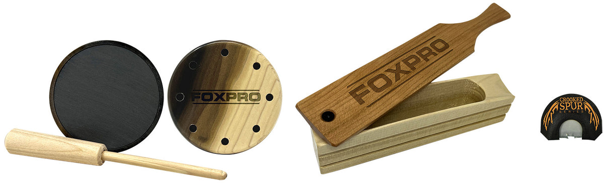 Foxpro Turkey Call Combo Pack for Hunters - 3-Piece Set