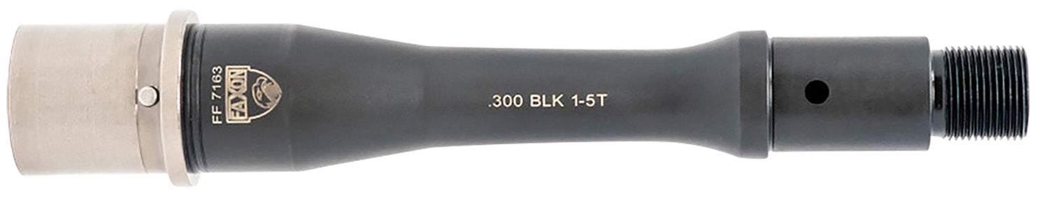 Faxon Match Series 300 Blackout 6" QPQ Nitride 416-R Stainless Steel Barrel