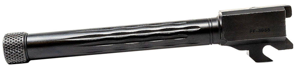 Faxon Match Series 9mm Luger 416-R Stainless Steel Fluted Nitride Pistol Barrel for P320