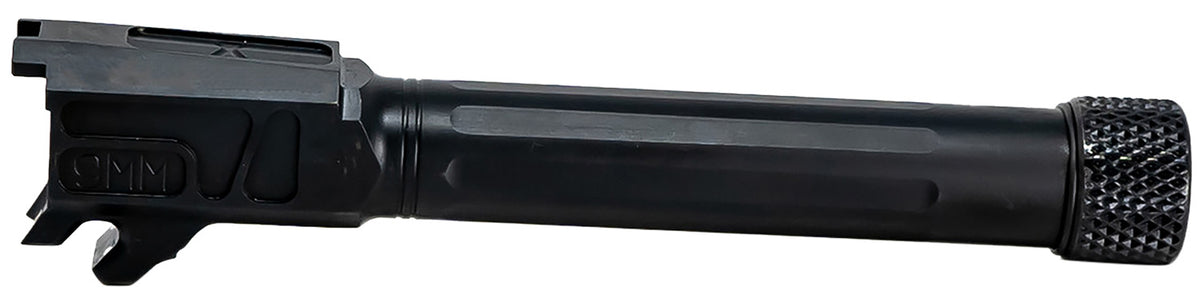 Faxon Match Series 9mm Luger 416-R Stainless Fluted Black Nitride Pistol Barrel for SIG P365