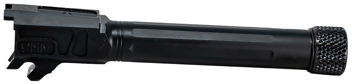 Faxon Match Series 9mm Luger 416-R Stainless Fluted Black Nitride Pistol Barrel for SIG P365 XL