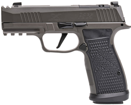 Sig Sauer P365 AXG Legion 9mm Luger 10+1 3.10" Gray Cerakote Compact Pistol with G-10 Grips