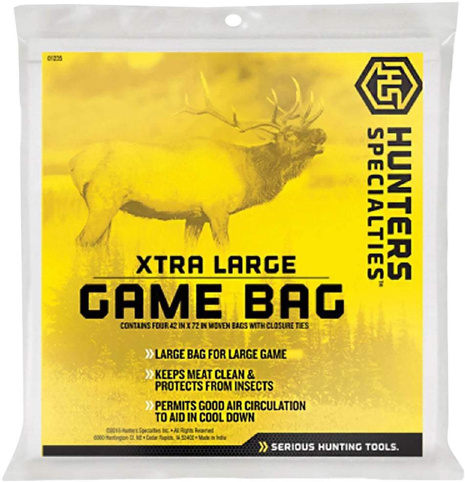HS HS-01235 XL Canvas Game Meat Bag 42 x 72 In Washable Reusable
