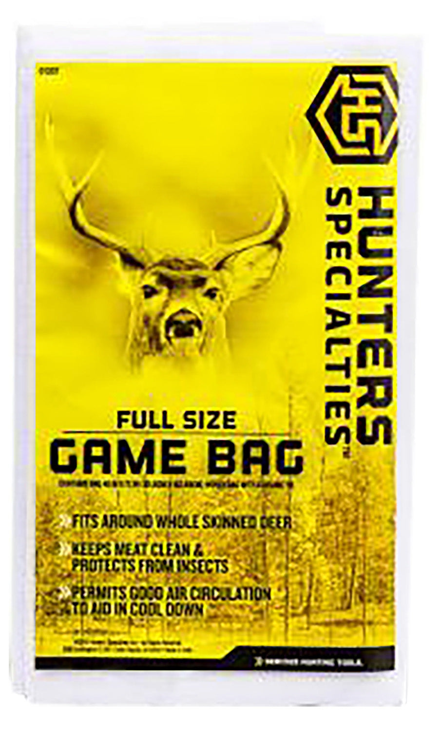 Hunters Specialties Full Size White Game Bag with Closure Tie HS01237