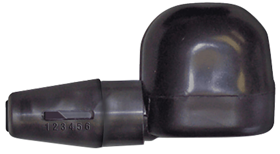 Wayne Carlton's Calls Squeeze Me Elk Cow Call, Black Rubber