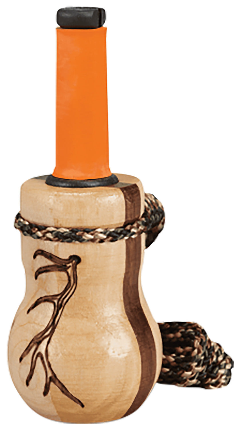 Wayne Carlton's Calls Lil' Heifer Pinch-Reed Elk Call, Wood Barrel
