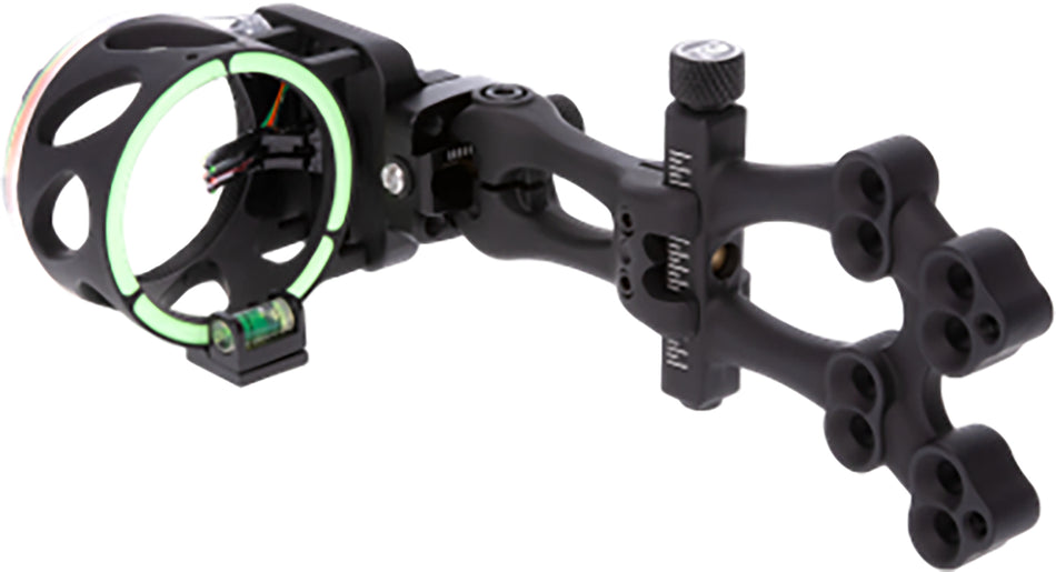 TruGlo TG5103B 3-Pin Bow Sight Black Veros DDP Light Series
