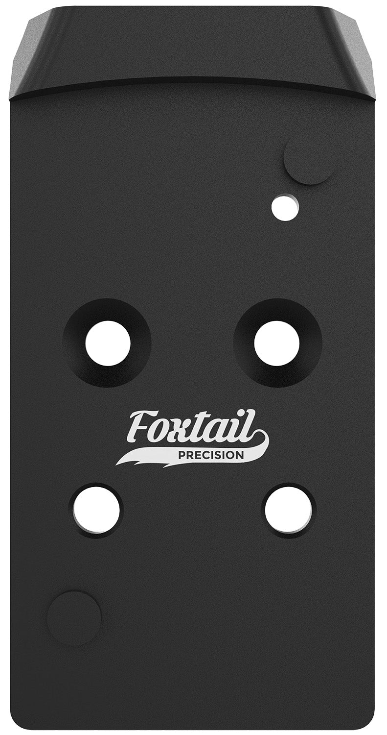 Foxtail Precision 100017 CZ P10 Rear Dovetail Red Dot Mount Plate for Holosun 407/507k Black