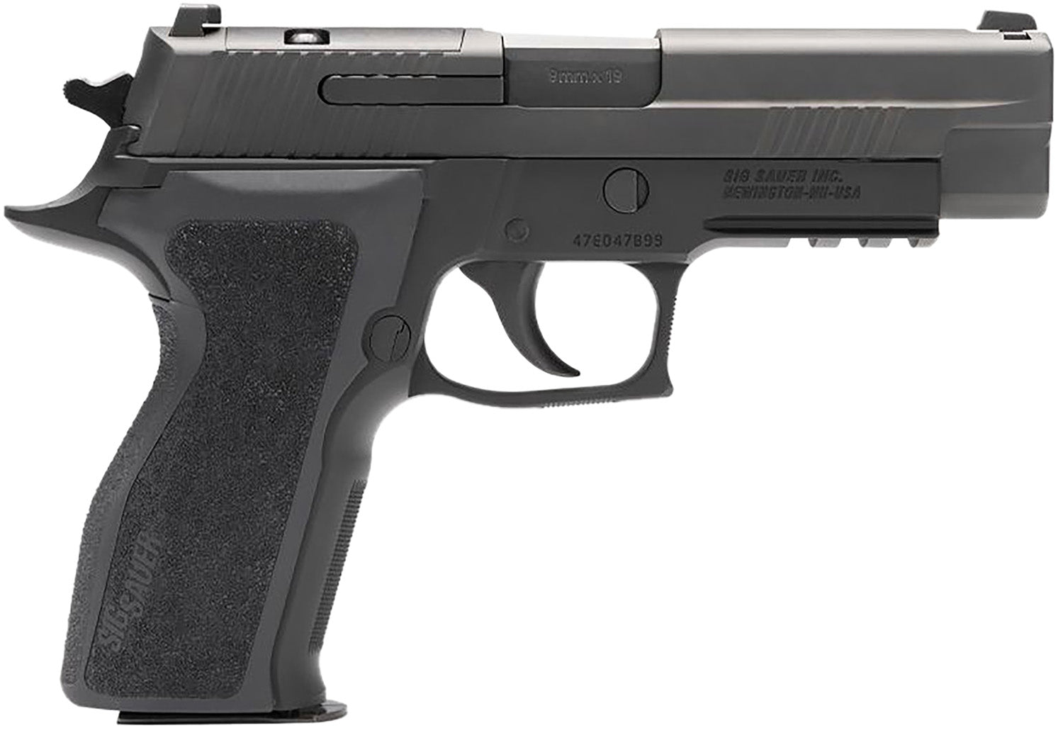 Sig Sauer P226 Full-Size 9mm Pistol, 4.4" Barrel, 15+1 Capacity, Black Nitron Finish, E2 Grip