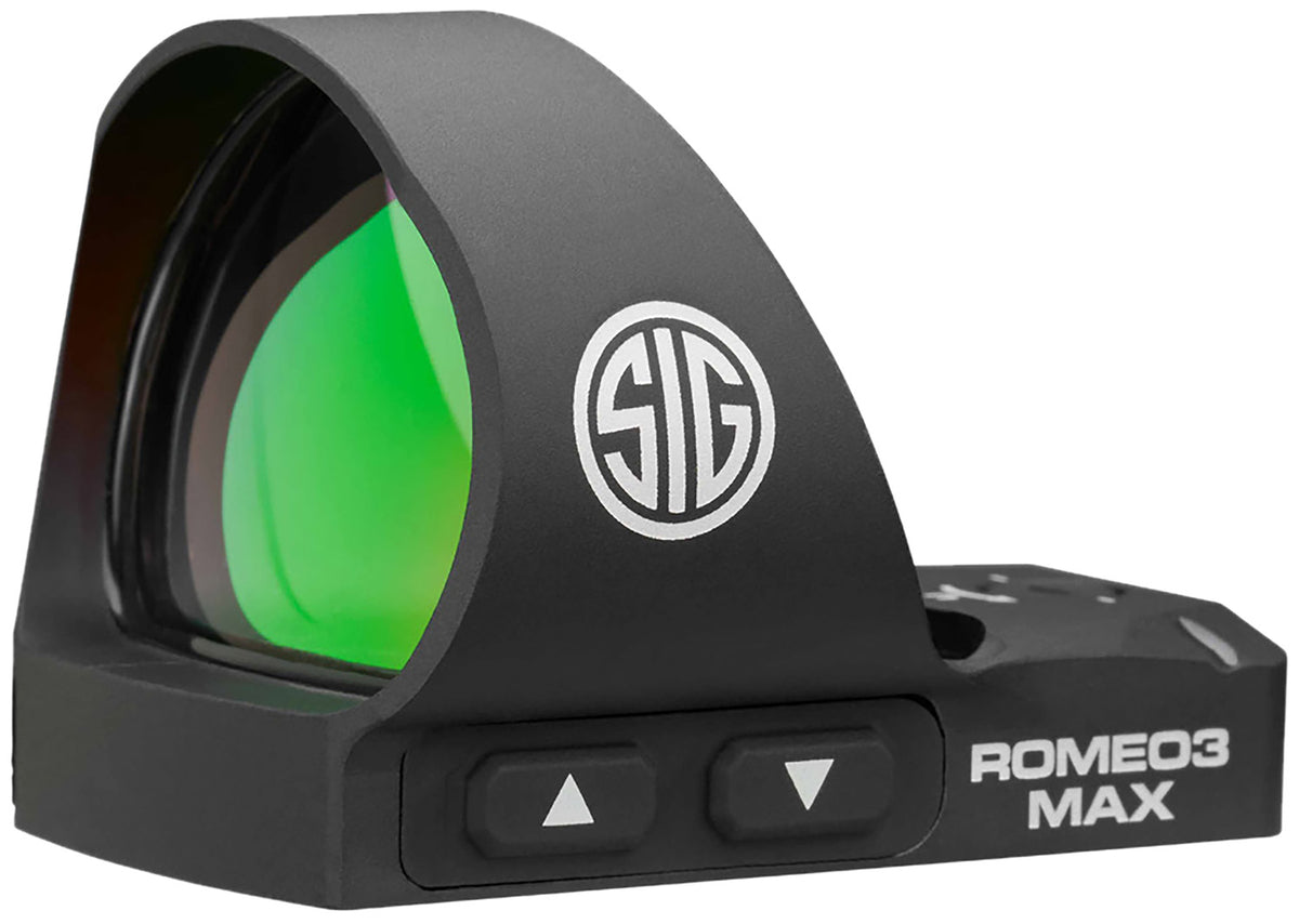Sig Sauer SOR30300 Romeo3Max Pro 1x31mm 3 MOA Red Dot Compact Sight, Black