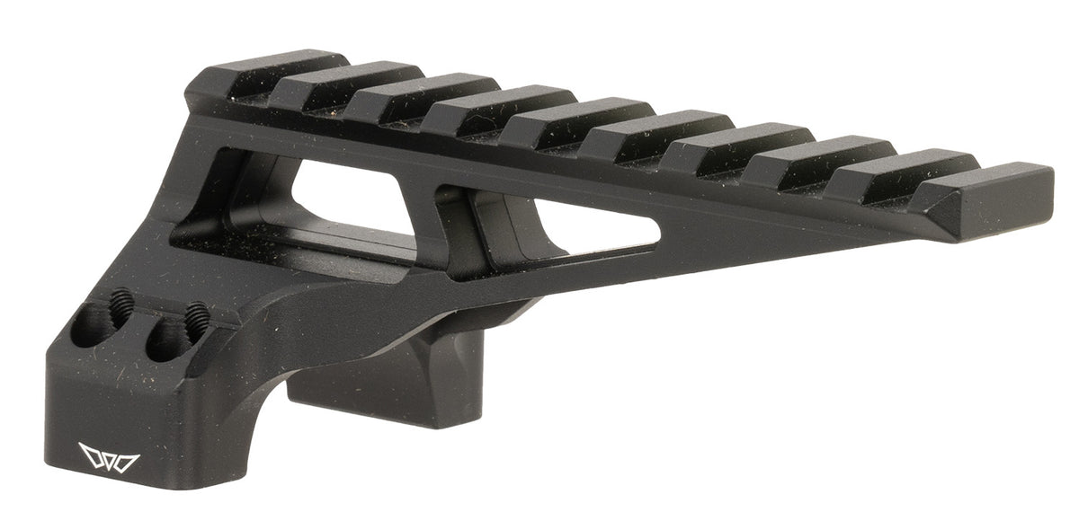 Warne 7859M 30mm Diving Board Cantilever Picatinny Rail Mount Black Aluminum
