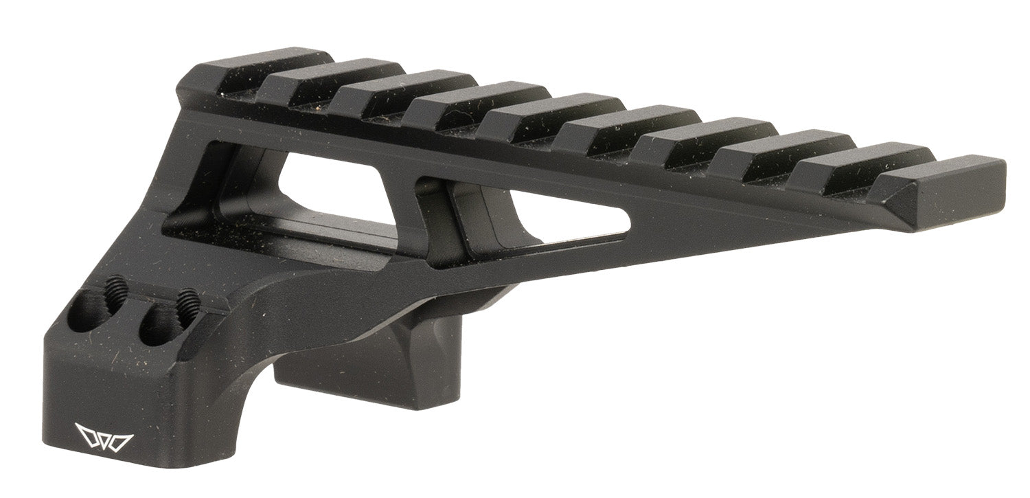 Warne 7860M 34mm Diving Board Cantilever Picatinny Rail Mount Black Aluminum