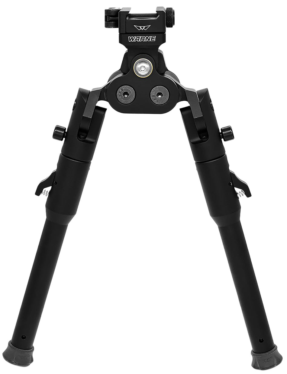 Warne 7921M Skyline Pro Bipod Anodized Black QD Picatinny with Lite Legs