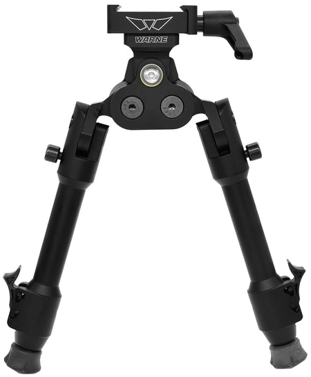 Warne 7924M Skyline Pro Bipod Anodized Black ARCA Head with Precision Legs